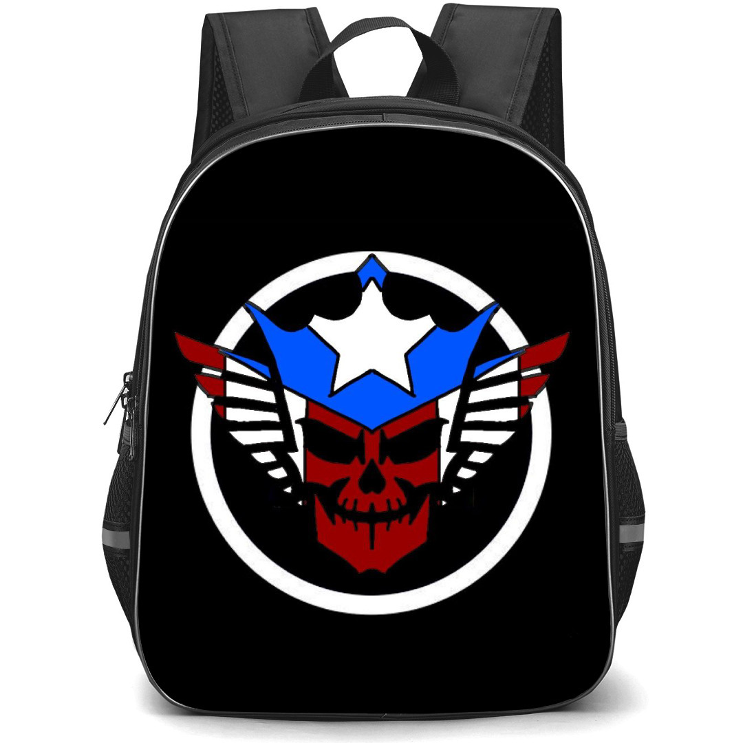 Cody Rhodes Backpack StudentPack - Cody Rhodes Logo Illustration Art On Black Background