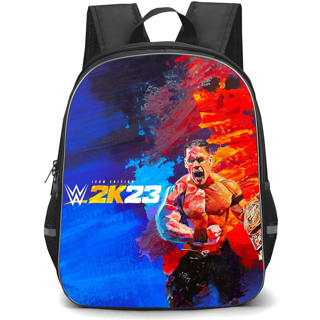 WWE John Cena Backpack StudentPack - John Cena WWE 2K23 Game Official Poster