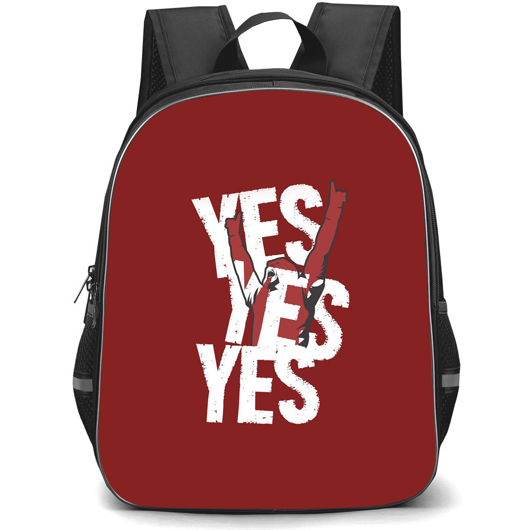 WWE Daniel Bryan Backpack StudentPack - Daniel Bryan Yes In Red Background