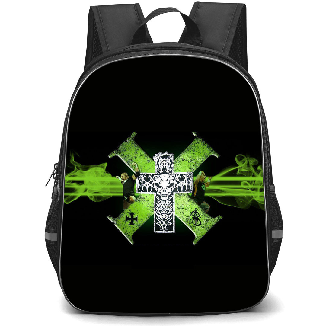 WWE Backpack StudentPack - WWE D-Generation X Black Background Poster
