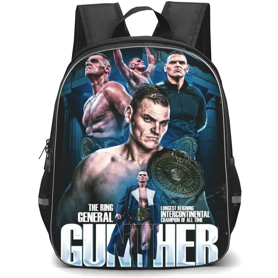 WWE Gunther Backpack StudentPack - Gunther Collage Poster