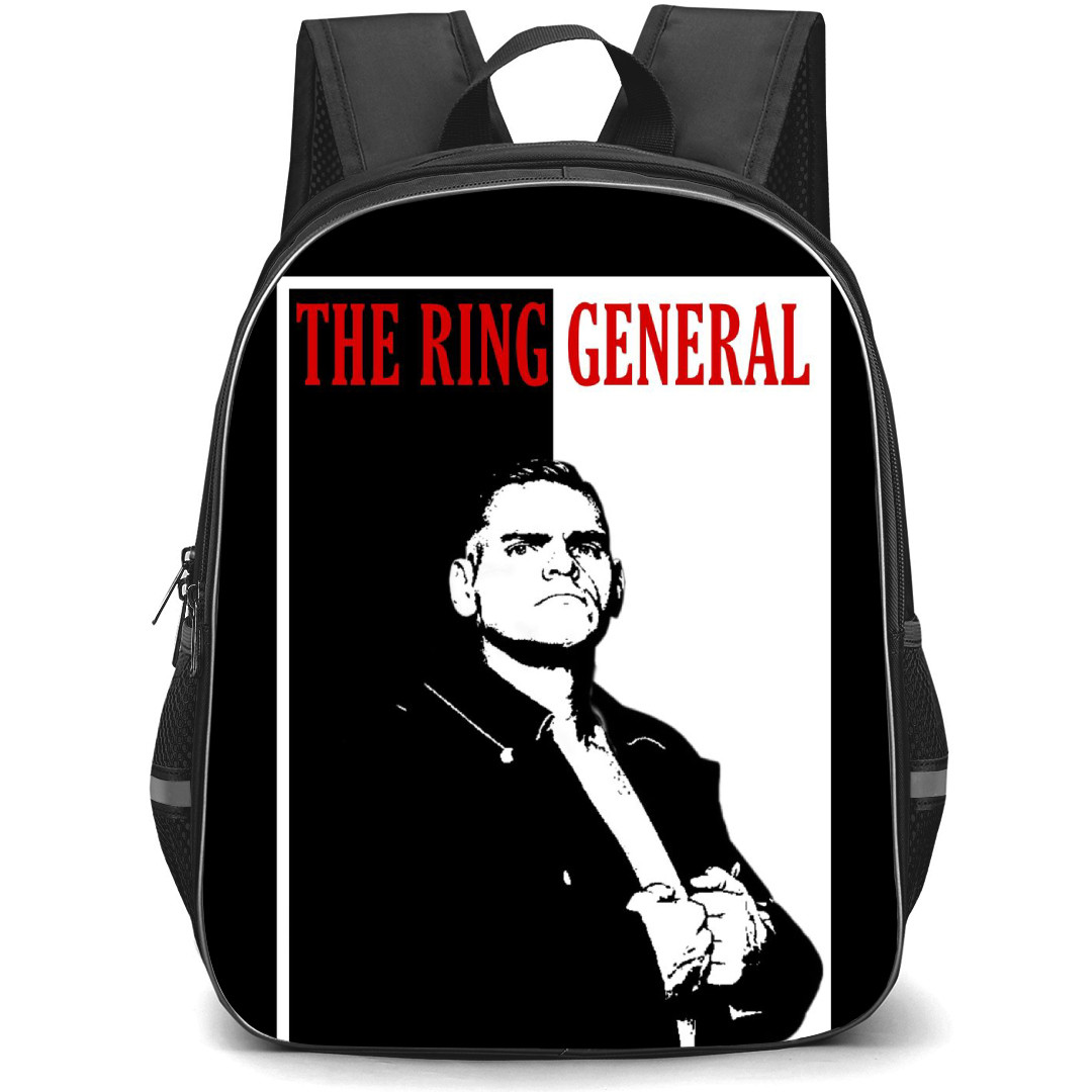 WWE Gunther Backpack StudentPack - Gunther The Ring General Black and White