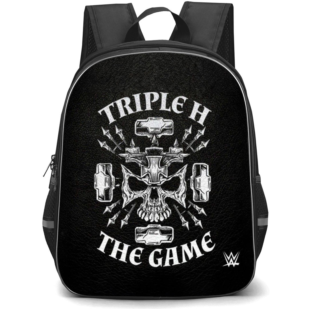 WWE Triple H Backpack StudentPack - Triple H The Game Logo