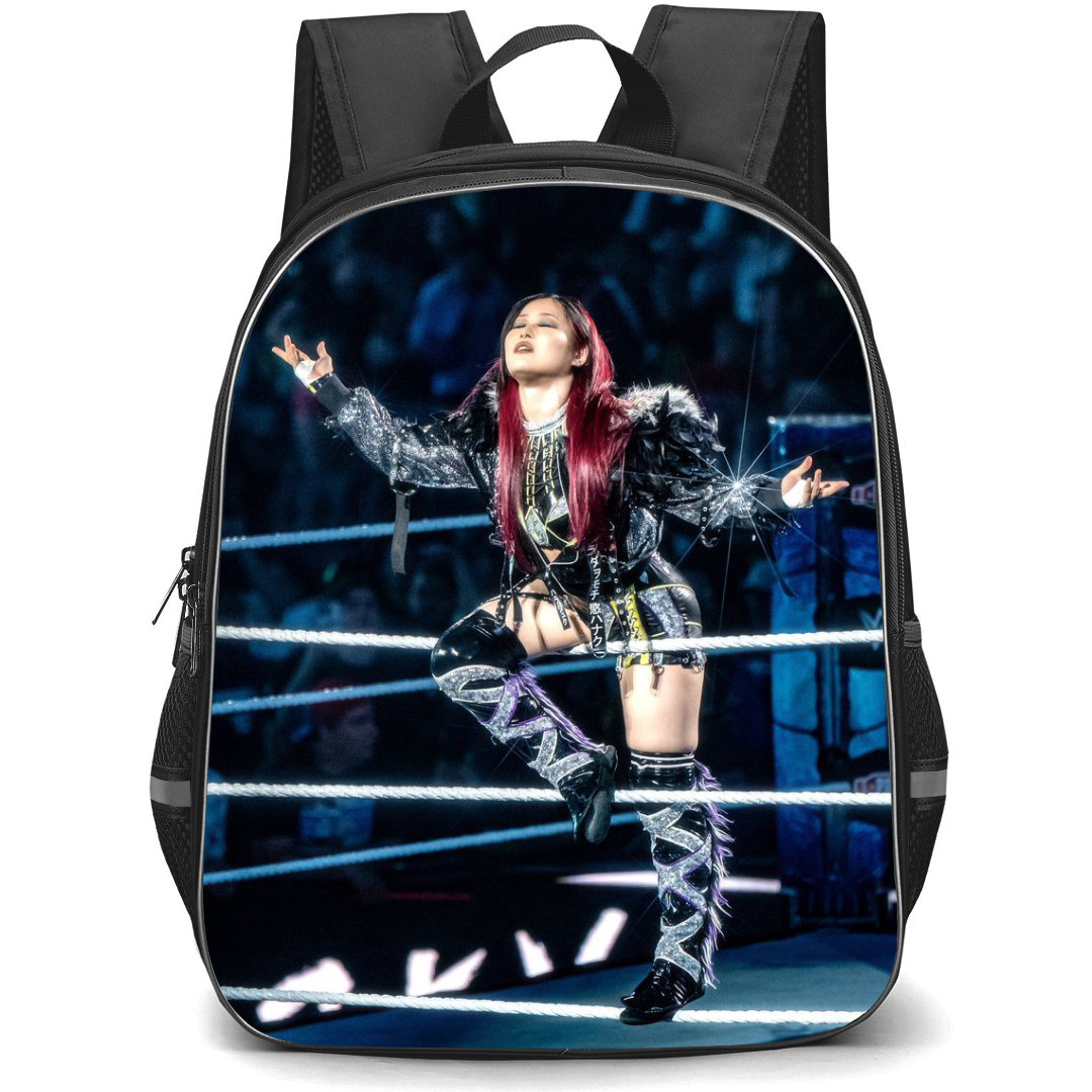 WWE Iyo Sky Backpack StudentPack - Iyo Sky Signature Pose On Wrestling Ring Poster