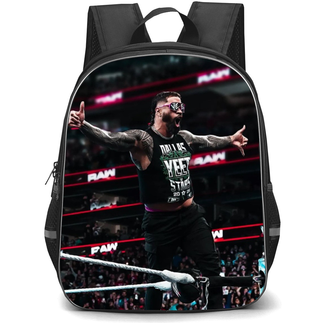 WWE Jey Uso Backpack StudentPack - Jey Uso Inside Ring Side Pose