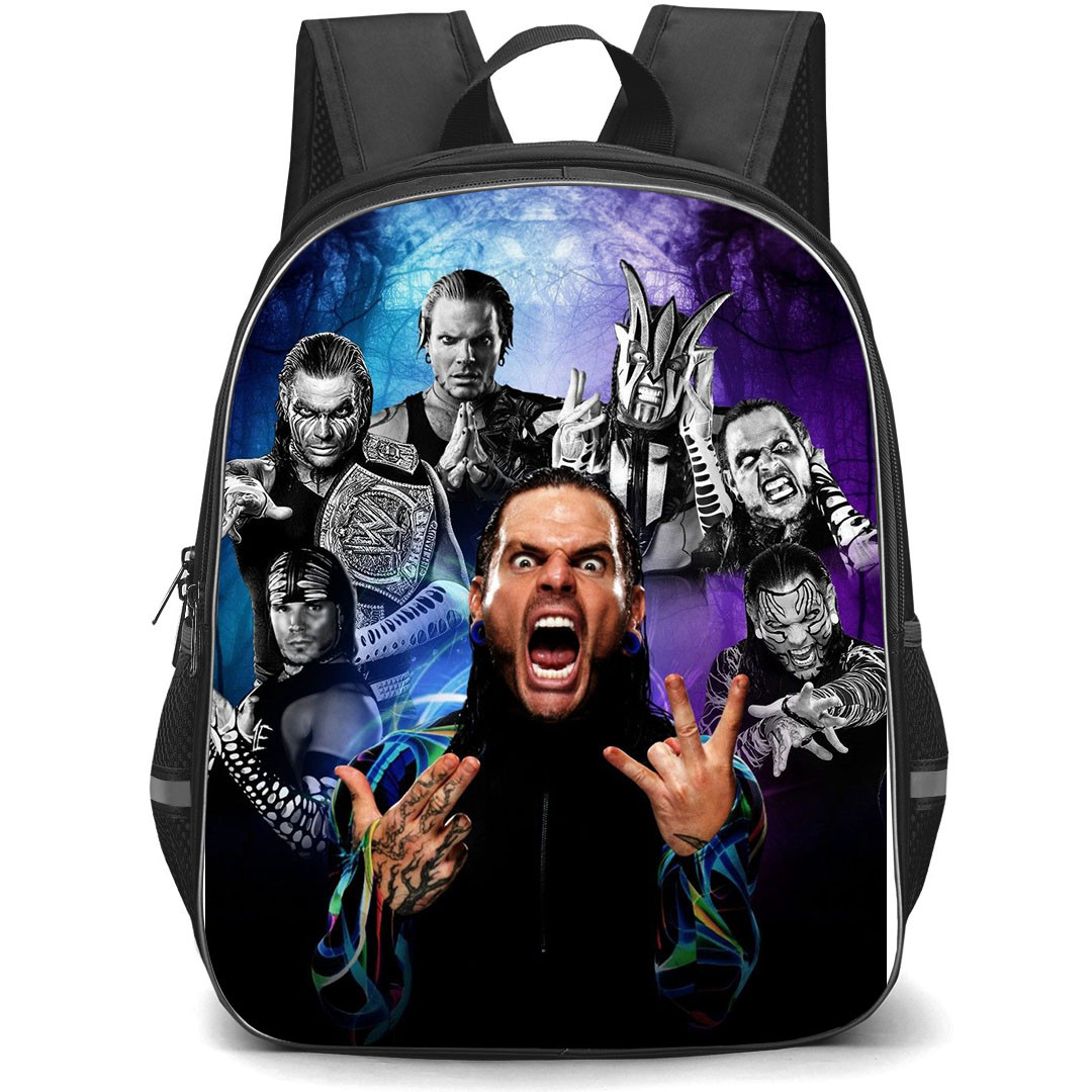 WWE Jeff Hardy Backpack StudentPack - Jeff Hardy Collage Poster