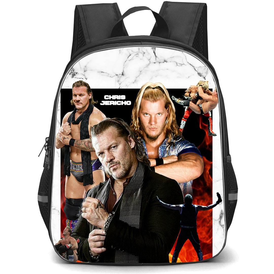 WWE Chris Jericho Backpack StudentPack - Chris Jericho Collage Poster