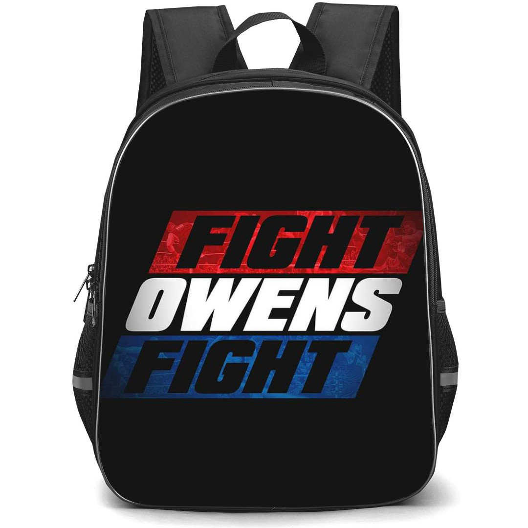 WWE Kevin Owens Backpack StudentPack - Fight Owens Fight Black Background