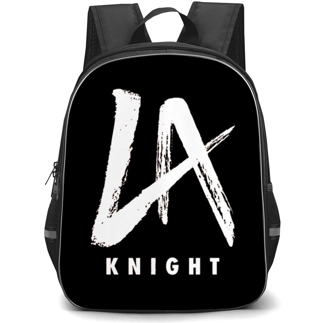 WWE LA Knight Backpack StudentPack - LA Knight Black Background