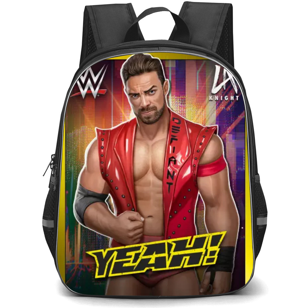 WWE LA Knight Backpack StudentPack - LA Knight Illustration
