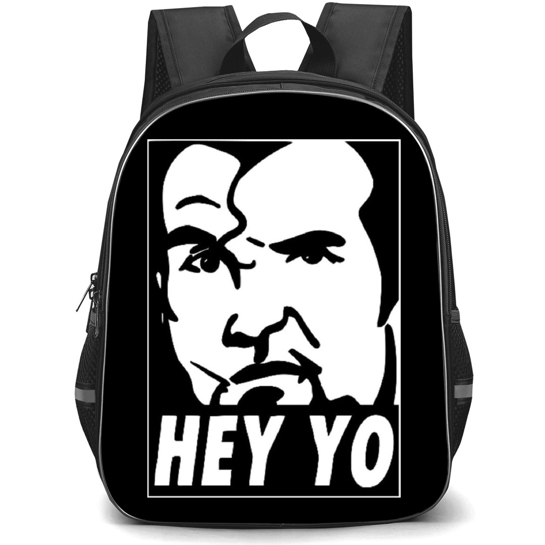 WWE Razor Ramon Backpack StudentPack - Hey Yo Avatar Black Sticker