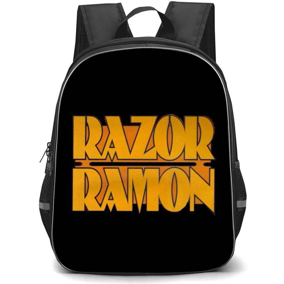 WWE Razor Ramon Backpack StudentPack - Series Wordmark Black Background