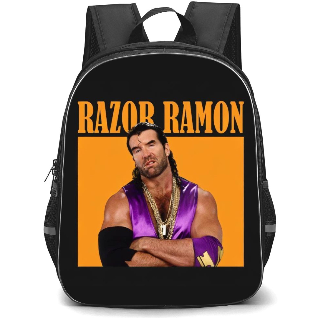 WWE Razor Ramon Backpack StudentPack - Smirk Fierce Portrait Poster