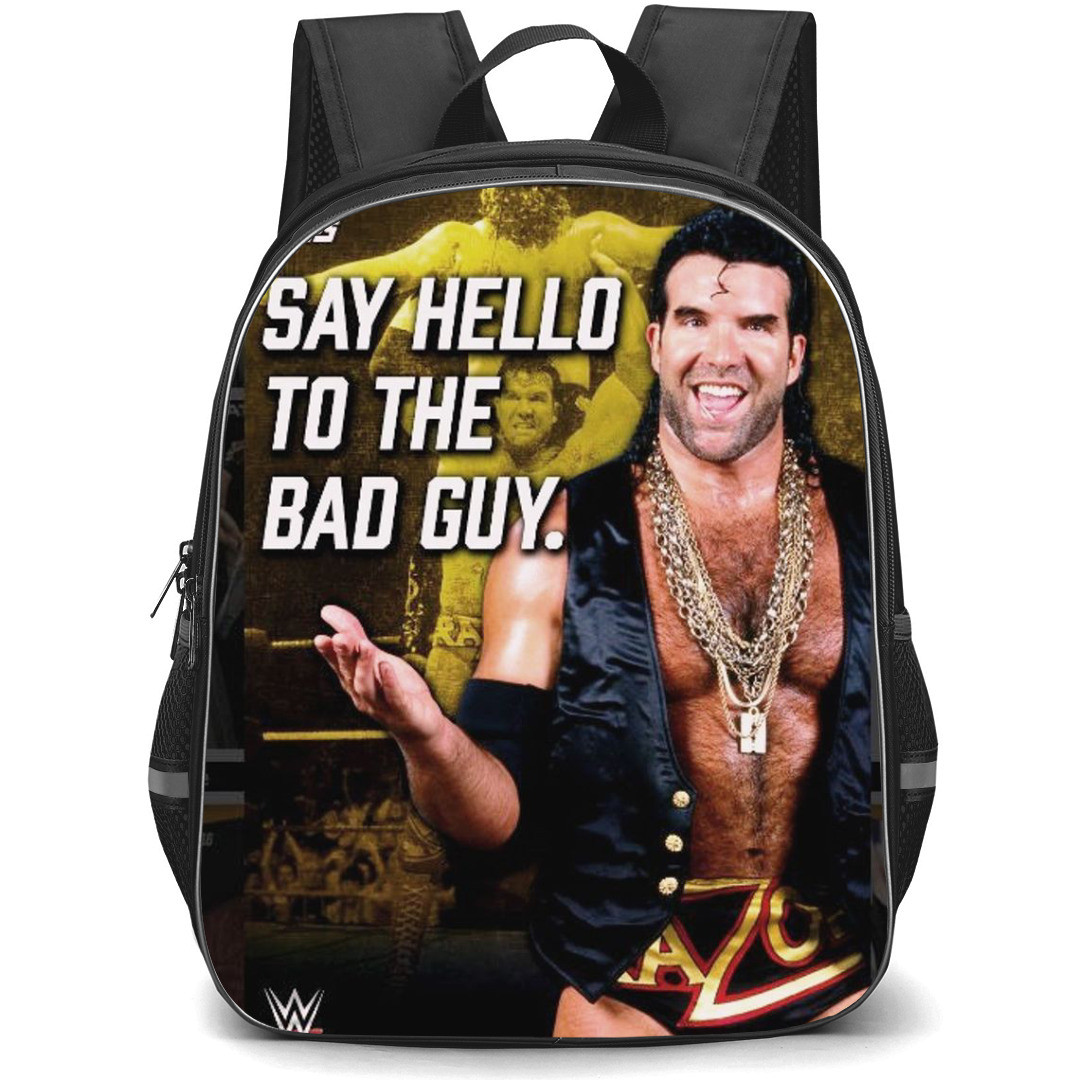 WWE Razor Ramon Backpack StudentPack - Say Hello To The Bad Guy Smile Portrait Poster