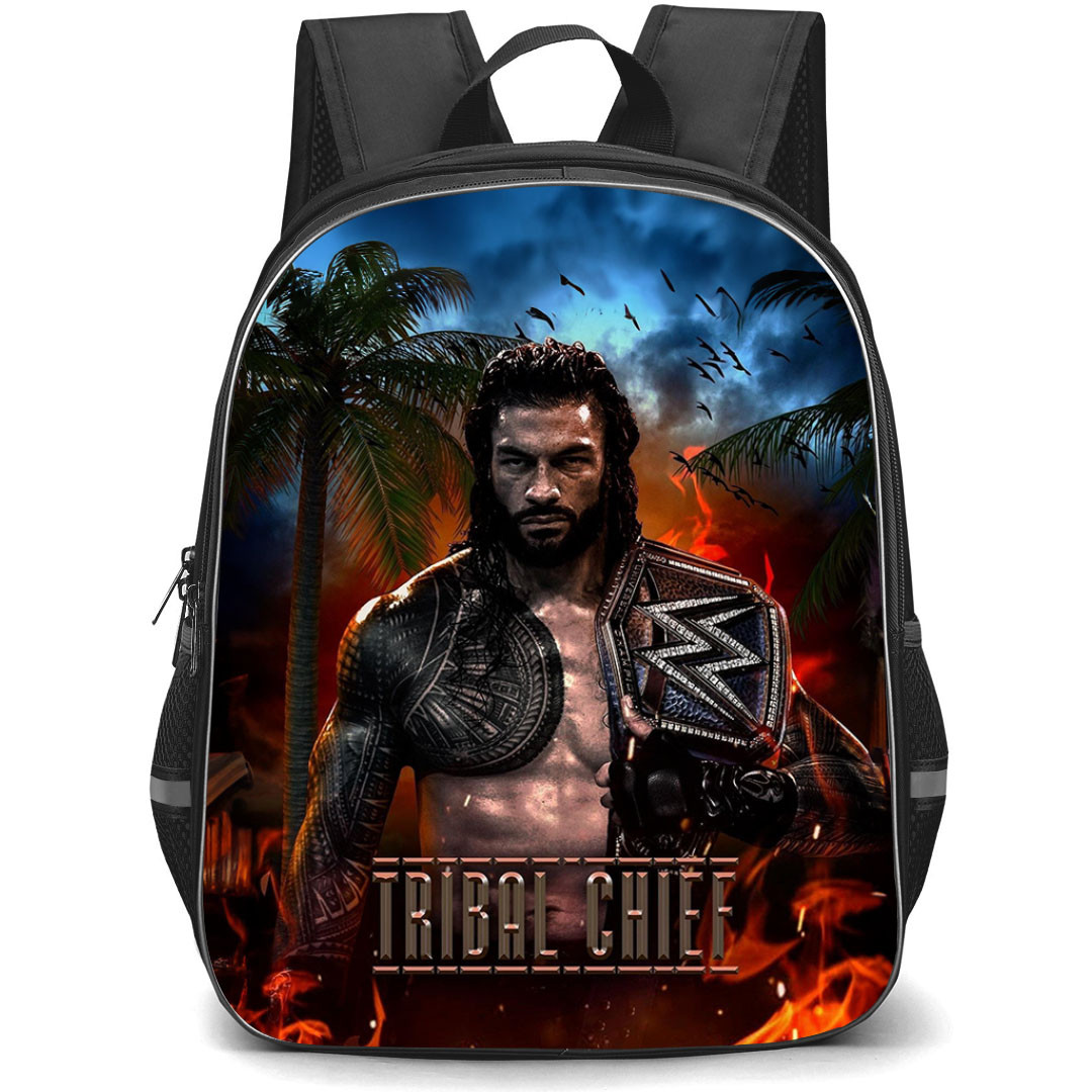WWE Roman Reigns Backpack StudentPack - Roman Reigns Champion Belt Poster