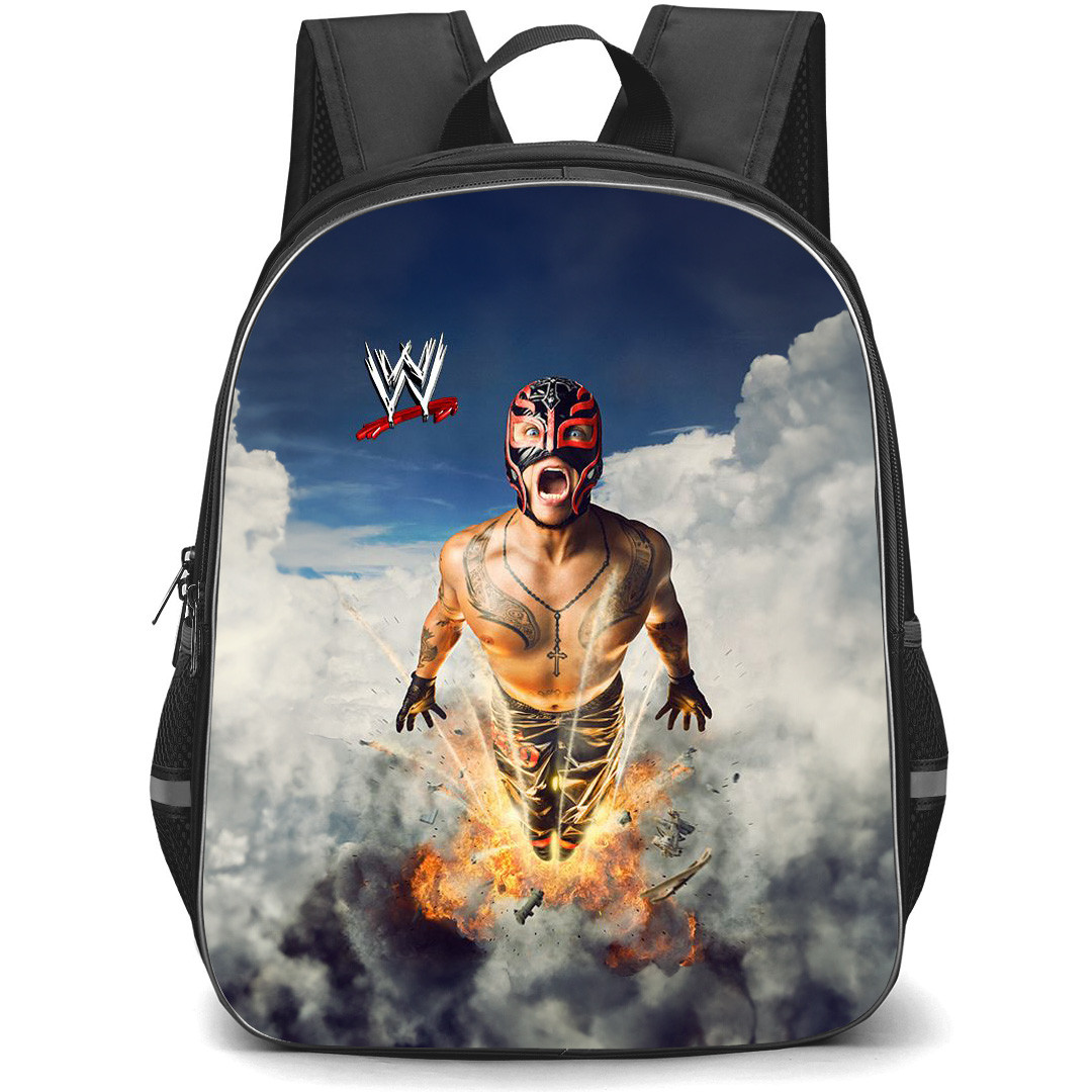 WWE Rey Mysterio Backpack StudentPack - Rey Mysterio Flying