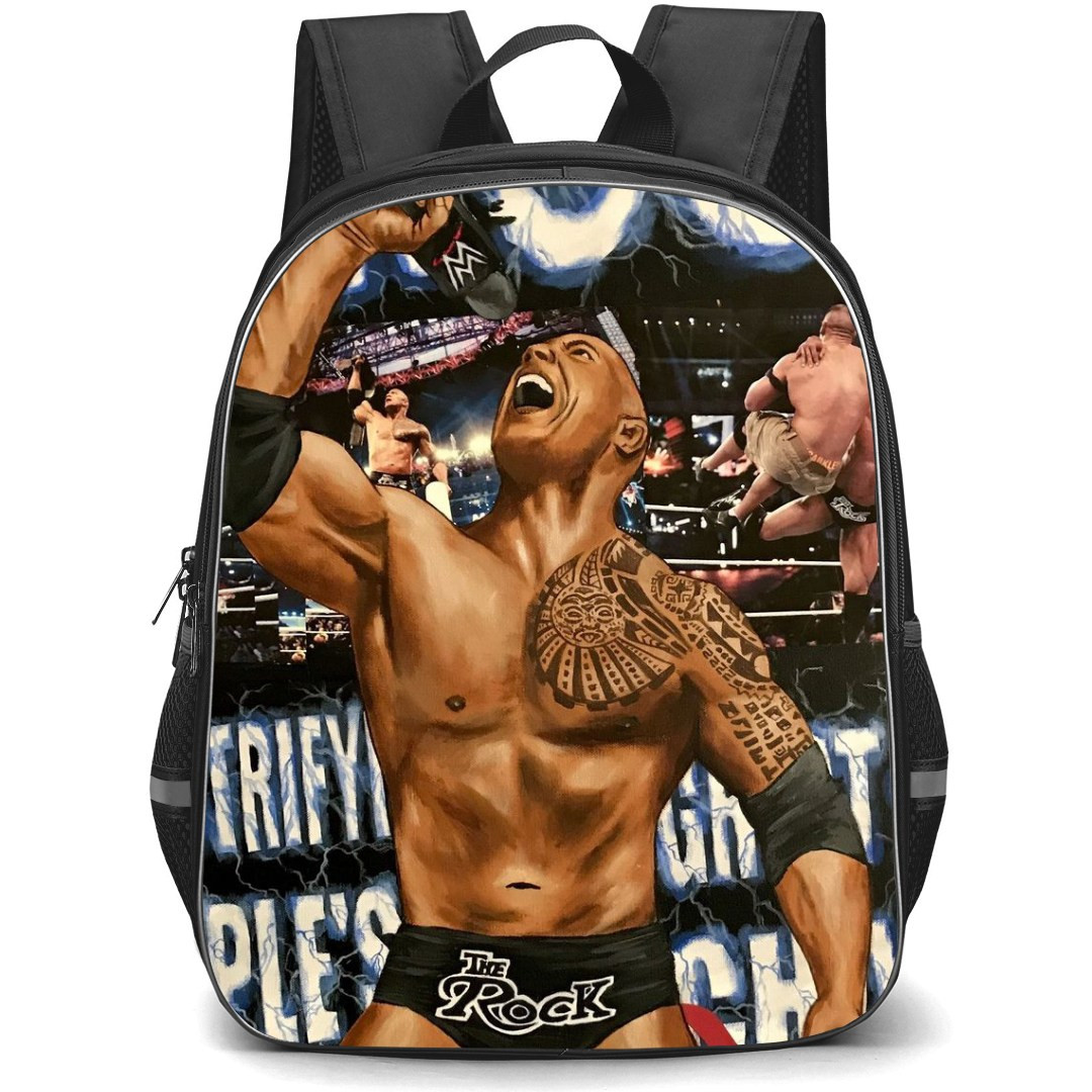 WWE The Rock Backpack StudentPack - The Rock Comic Art
