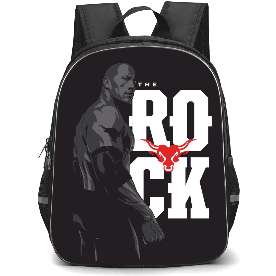 WWE The Rock Backpack StudentPack - The Rock Silhouette