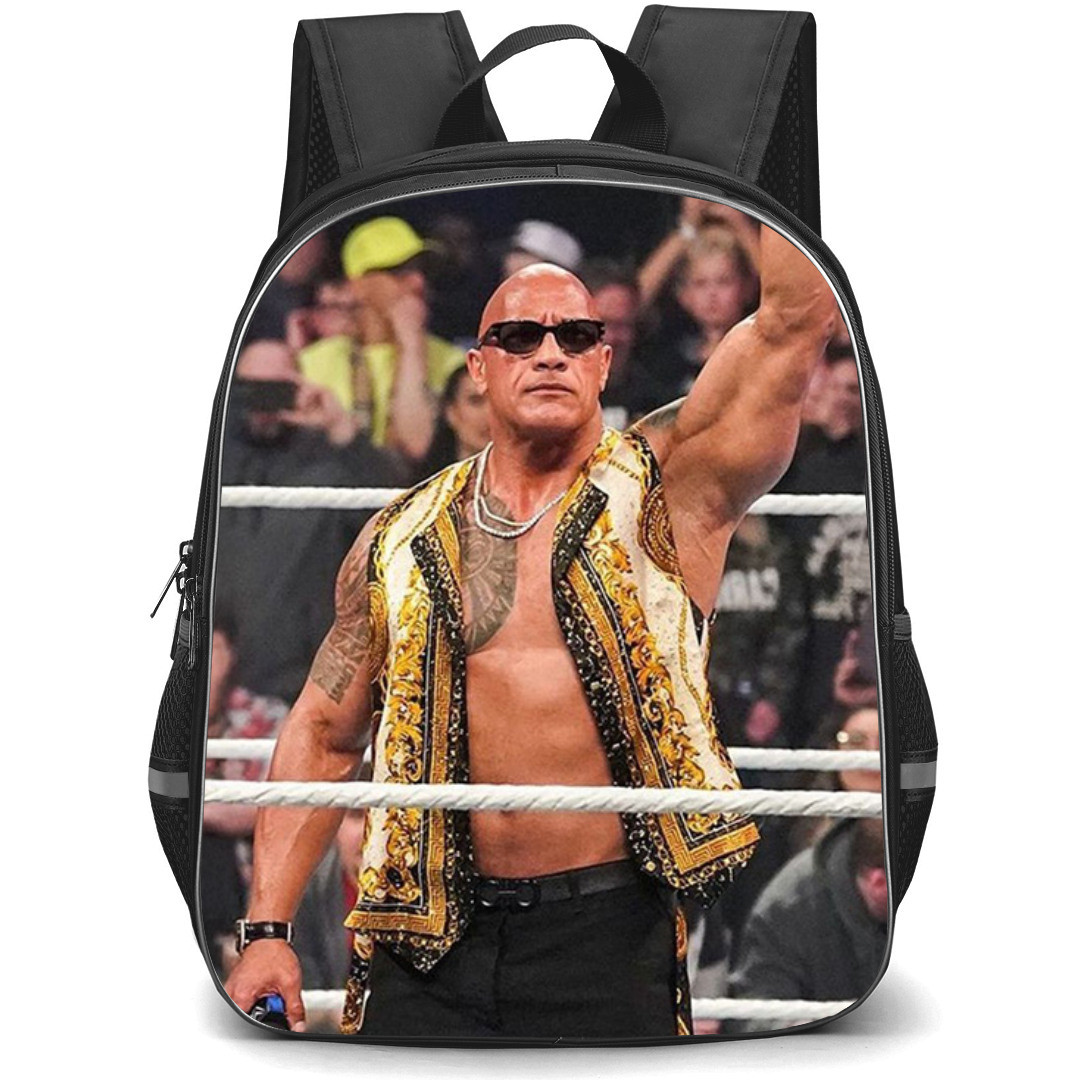WWE The Rock Backpack StudentPack - WWE The Rock Smackdown Poster
