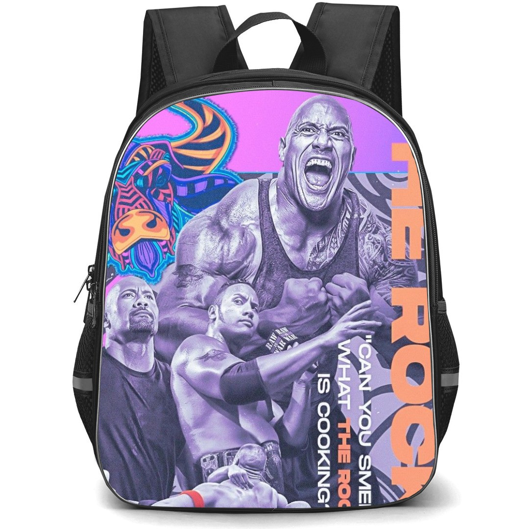 WWE The Rock Backpack StudentPack - The Rock Is Cooking