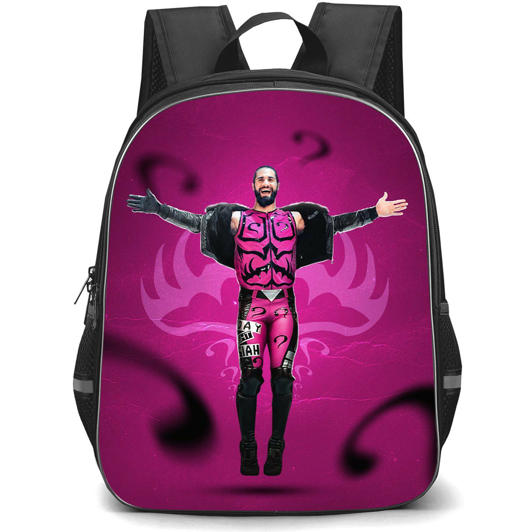 WWE Seth Rollins Backpack StudentPack - Seth Rollins Happy Jumping