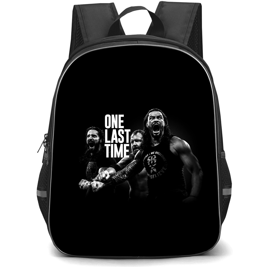 WWE The Shield Backpack StudentPack - The Shield One Last Time Poster Black Background