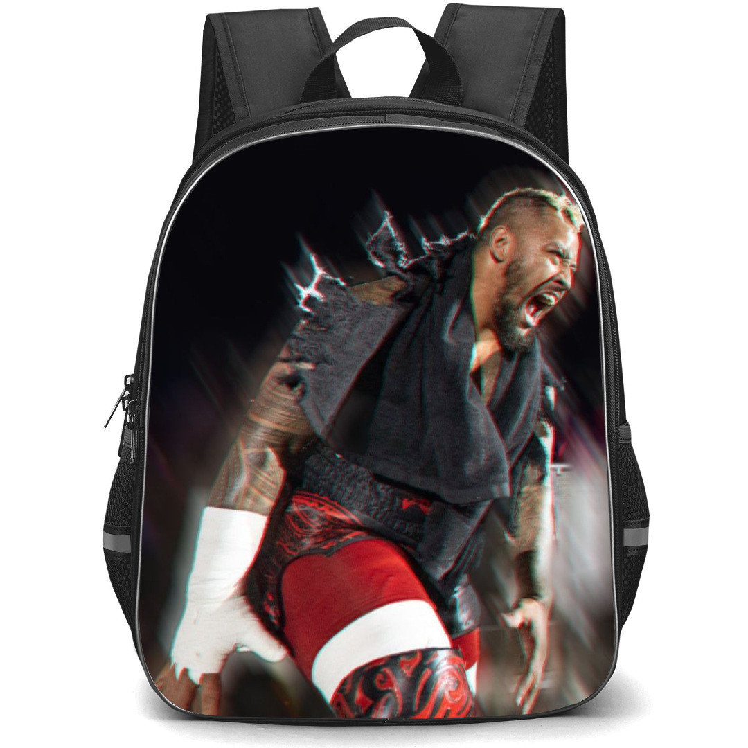 WWE Solo Sikoa Backpack StudentPack - Solo Sikoa Blurred Side Portrait