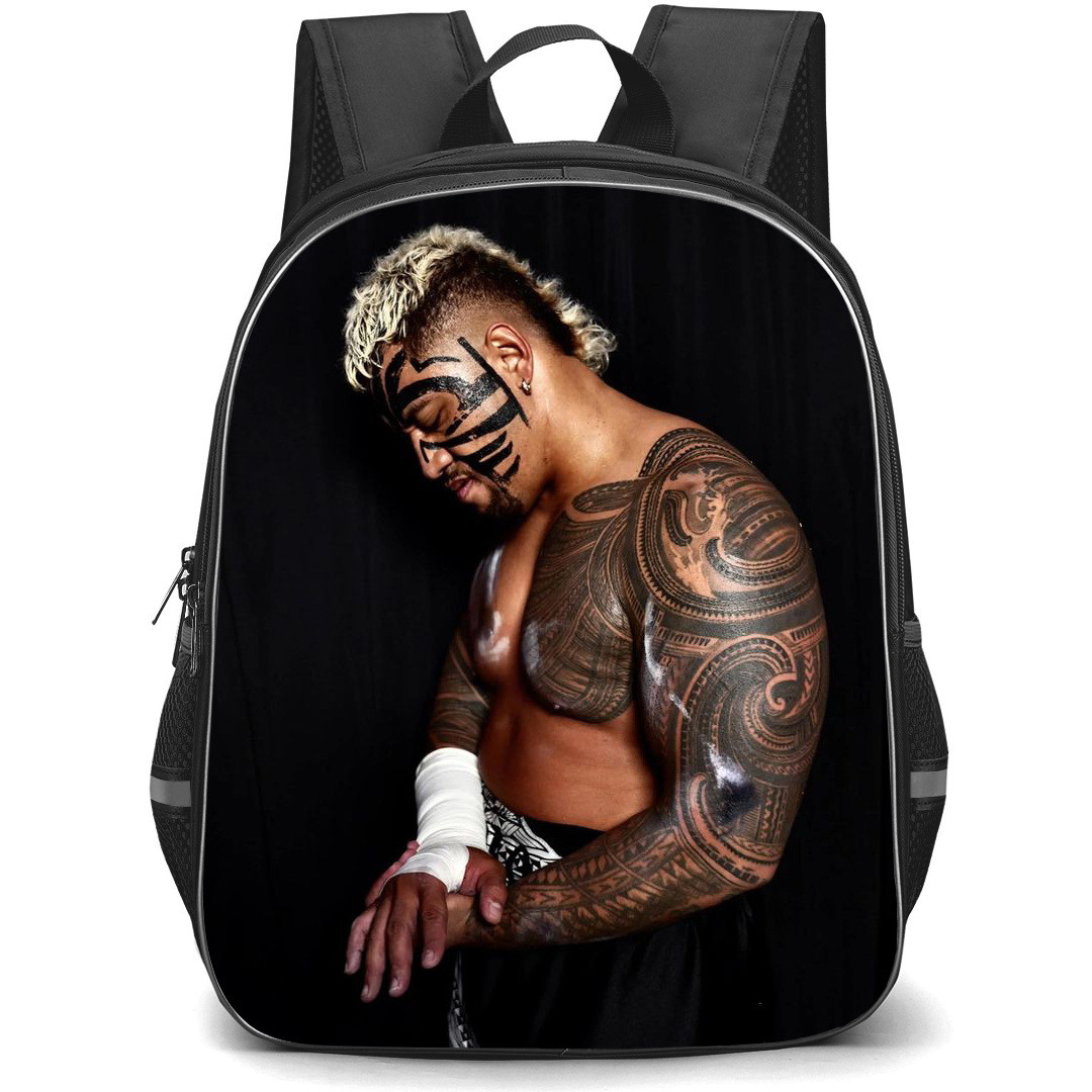 WWE Solo Sikoa Backpack StudentPack - Solo Sikoa Full Body Side Portrait
