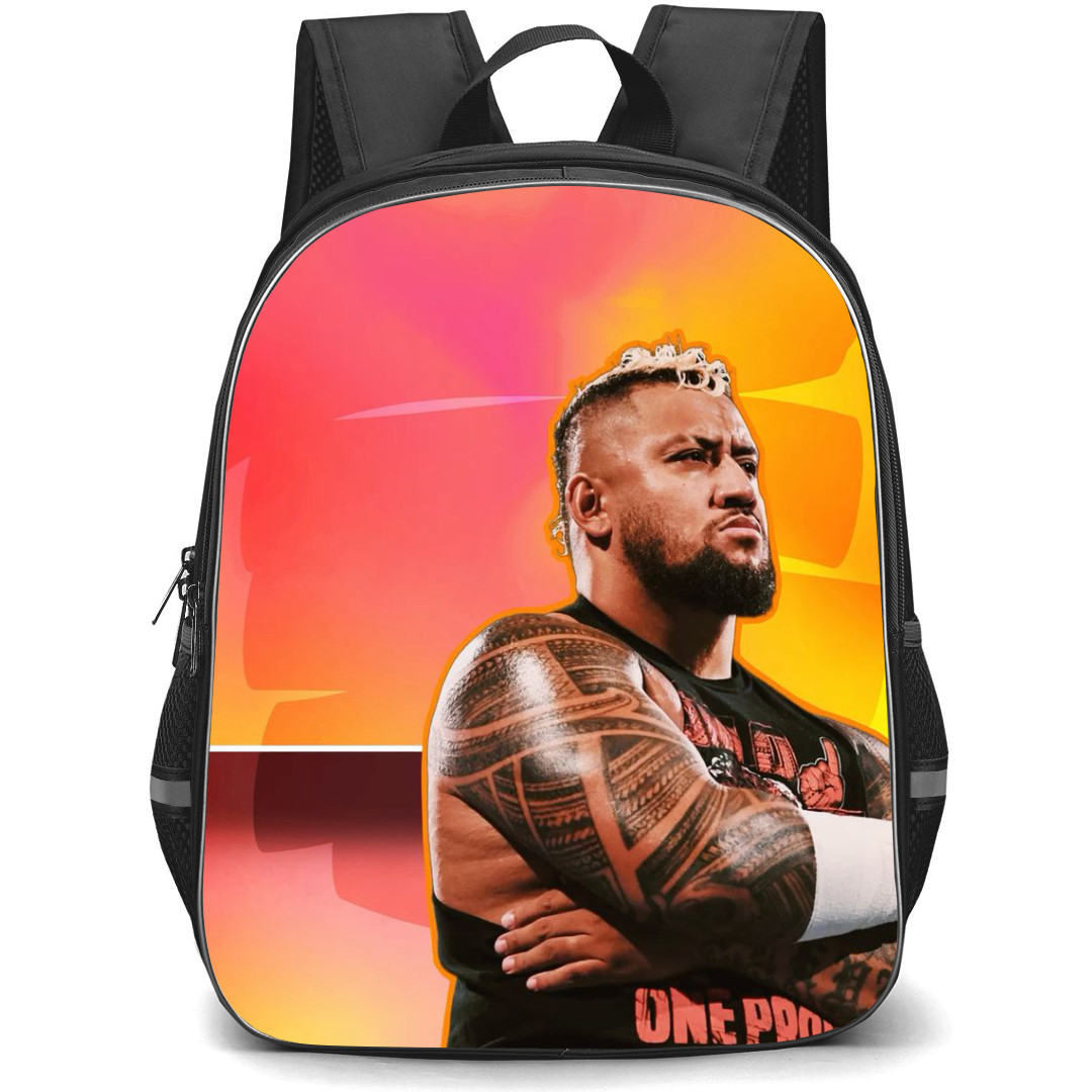 WWE Solo Sikoa Backpack StudentPack - Solo Sikoa Side Portrait