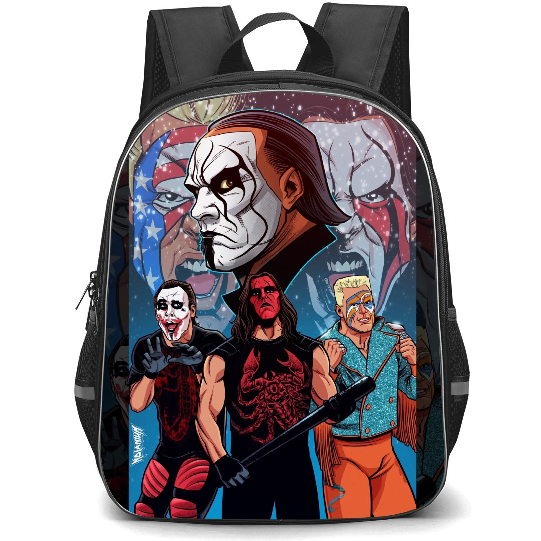 WWE Sting Backpack StudentPack - Sting Portrait Poster Comic Art