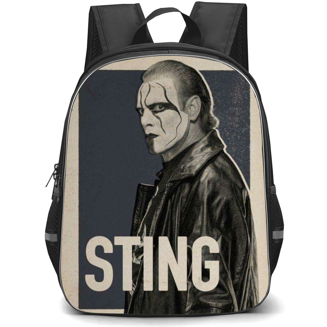 WWE Sting Backpack StudentPack - Sting Side Portrait Beige Background