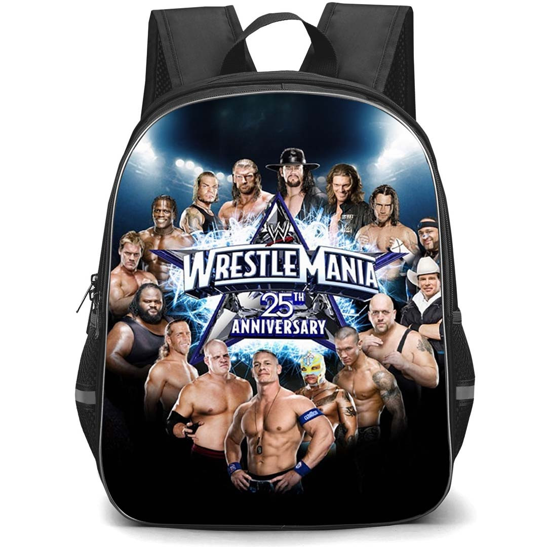 WWE Backpack StudentPack - WrestleMania 25th Anniversary Official Poster