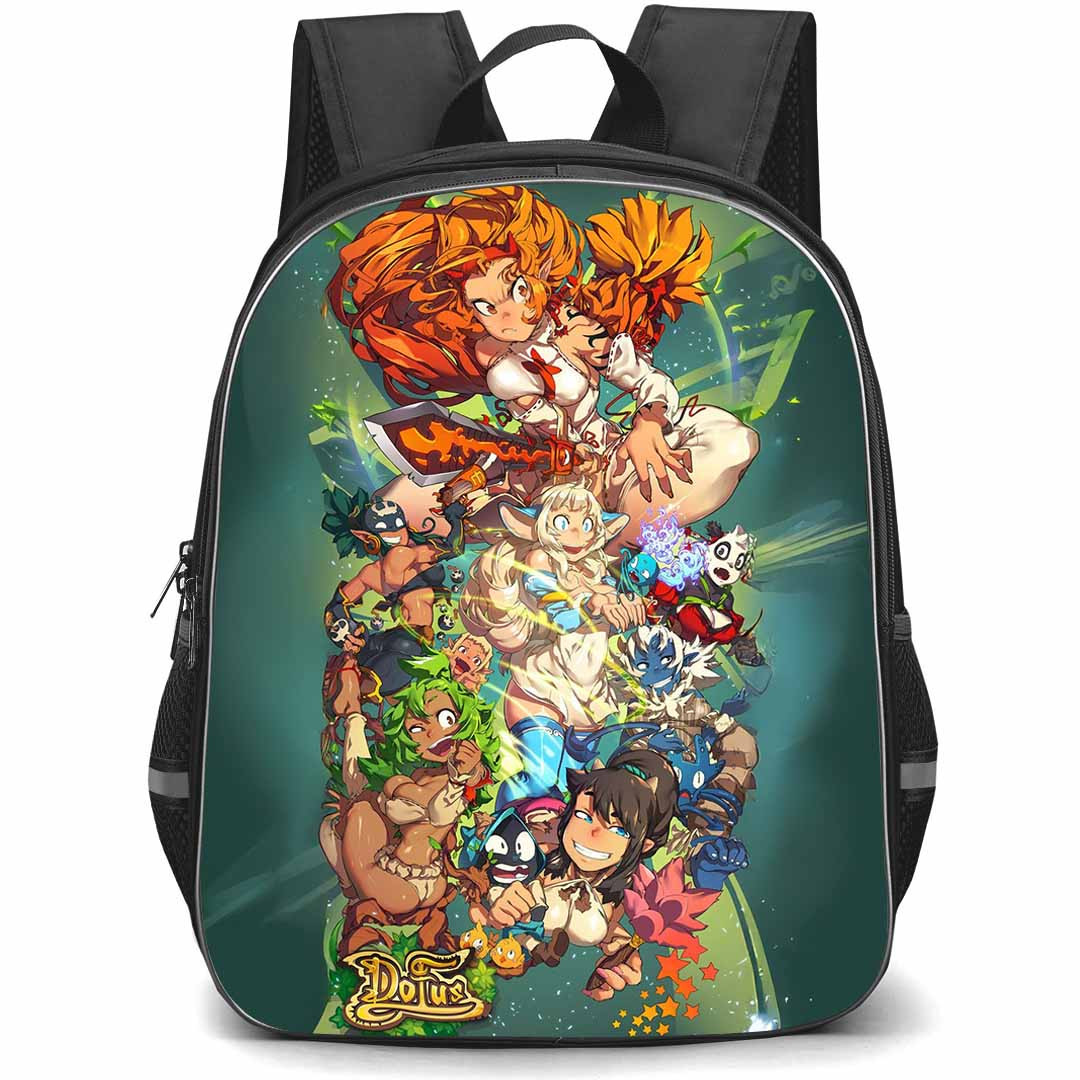 Wakfu Backpack StudentPack - Wakfu Characters Concept Art Poster