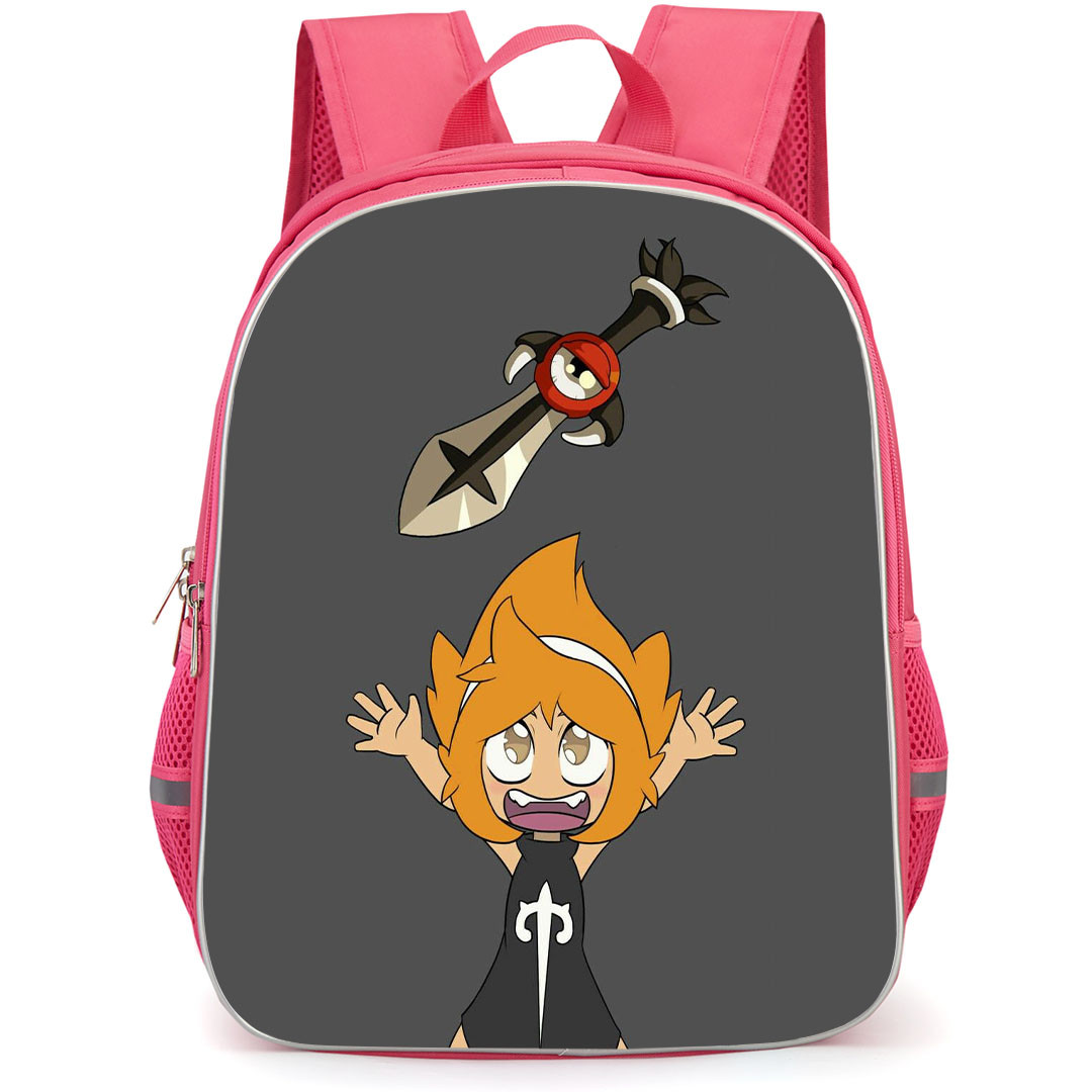 Wakfu Elely Backpack StudentPack - Wakfu Elely Illustration Art Poster