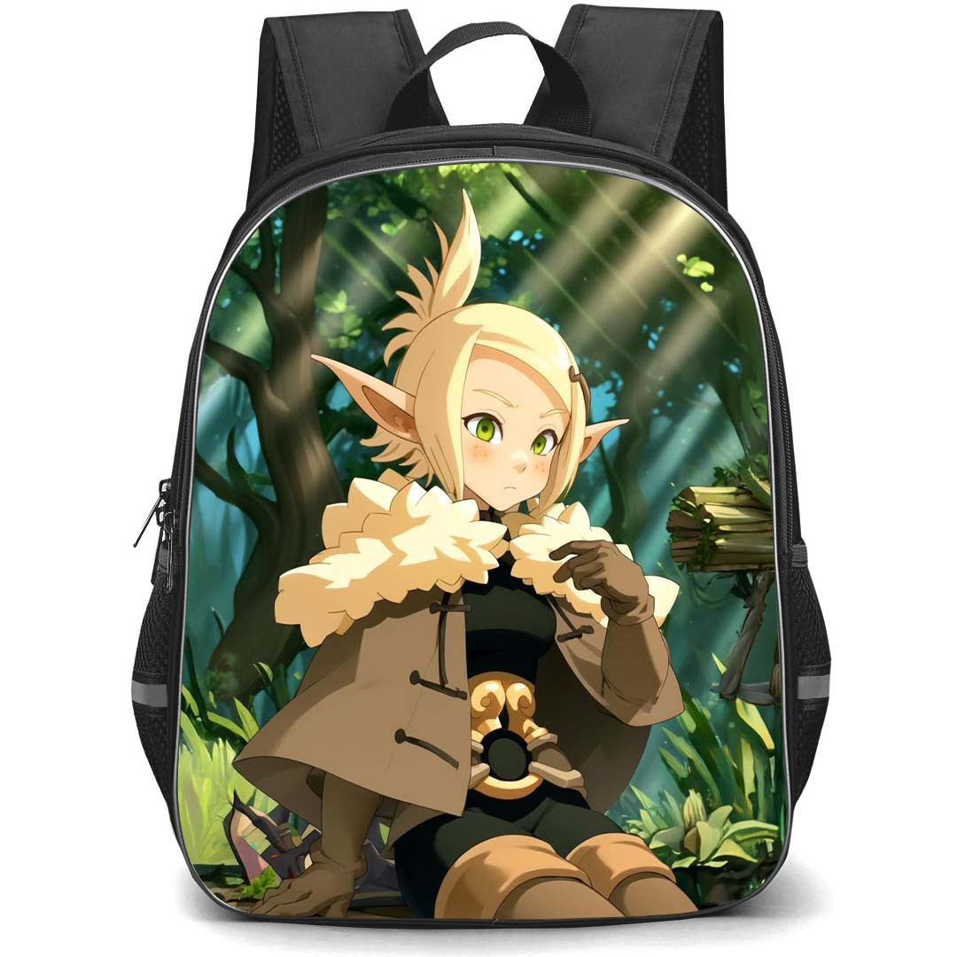Wakfu Evangelyne Backpack StudentPack - Wakfu Evangelyne Cartoon Art Sitting Under A Tree Poster
