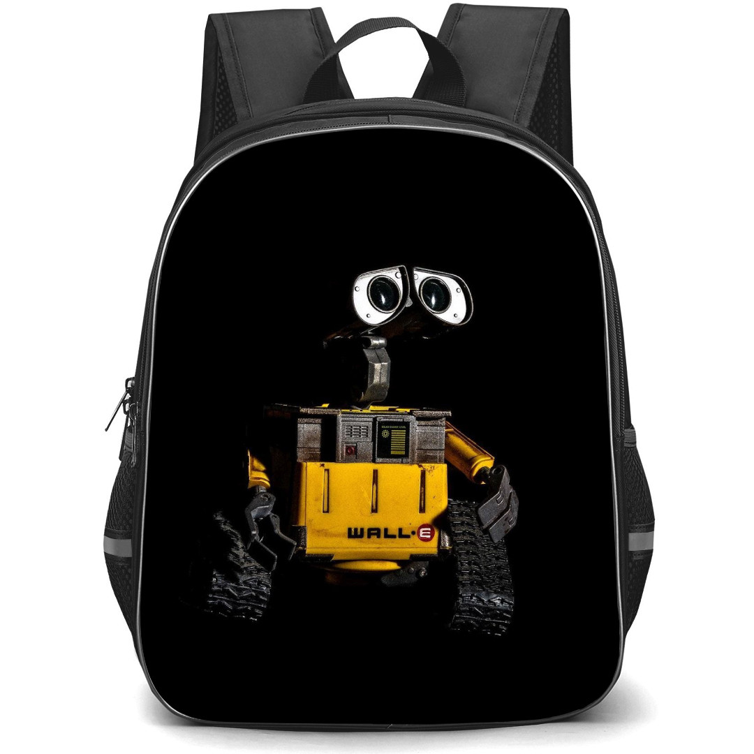Wall E Backpack StudentPack - Wall E Black Background Poster
