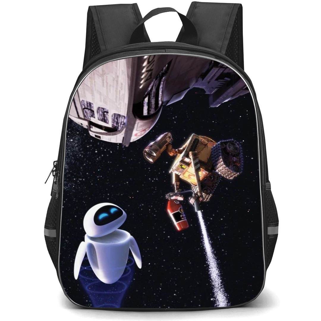 Wall E Backpack StudentPack - Wall E And Eve Out Of The Space Ship Poster