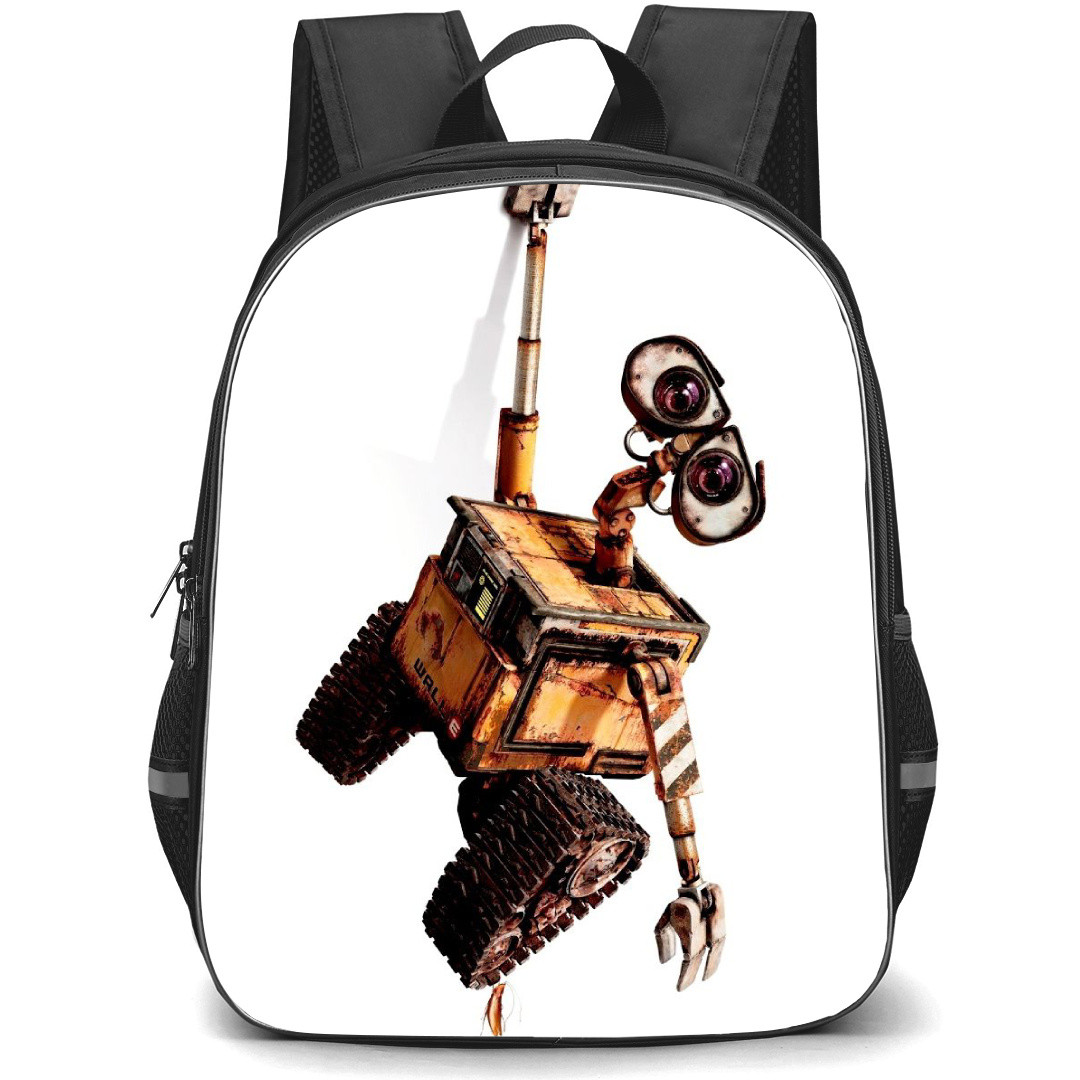 Wall E Backpack StudentPack - Wall E Hanging On White Background
