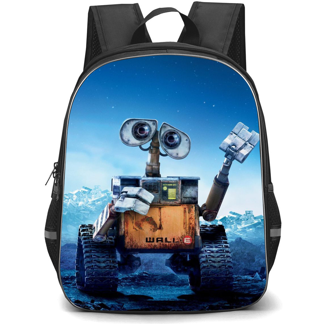Wall E Backpack StudentPack - Wall E Modern Aesthetics Movie Poster
