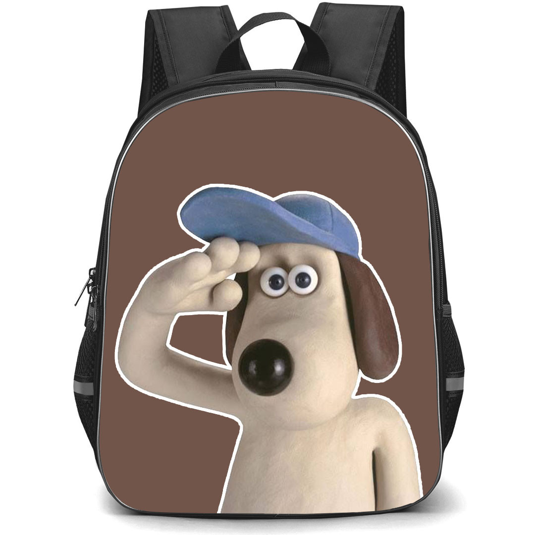 Wallace and Gromit Backpack StudentPack - Wallace and Gromit Gromit On Brown Background