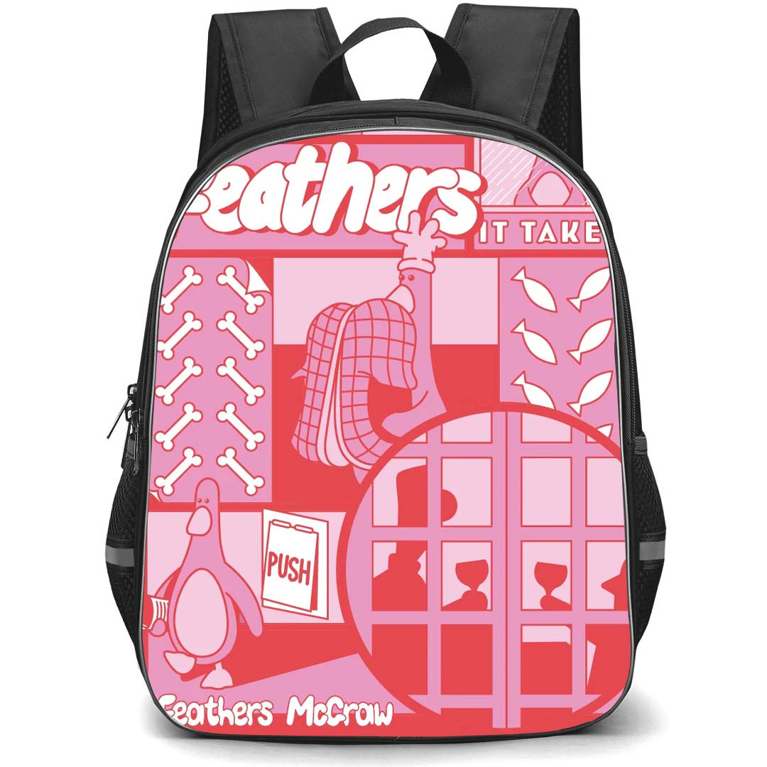 Wallace and Gromit Backpack StudentPack - Wallace and Gromit X Skinny Deep Pink Poster