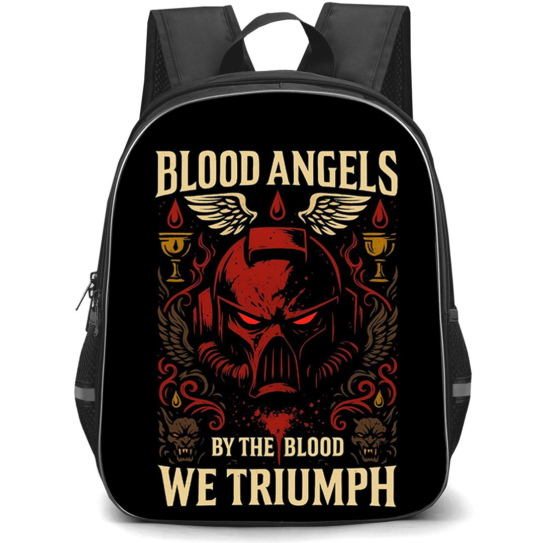 Warhammer 40K Blood Angel Backpack School Bag StudentPack - Warhammer 40K Blood Angel Phrase Poster