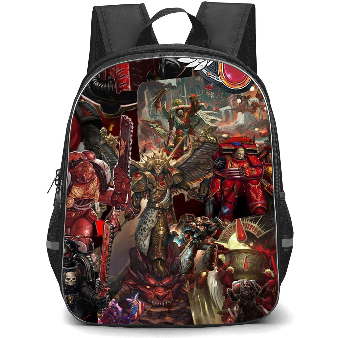 Warhammer 40K Backpack School Bag StudentPack - Warhammer 40K Collage Poster