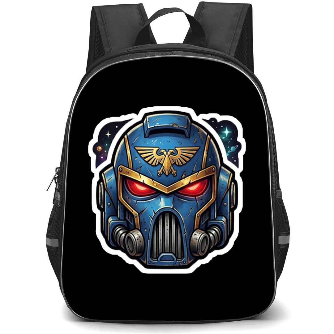 Warhammer 40K Ultramarines Backpack School Bag StudentPack - Ultramarines Avatar Illustration Art Sticker