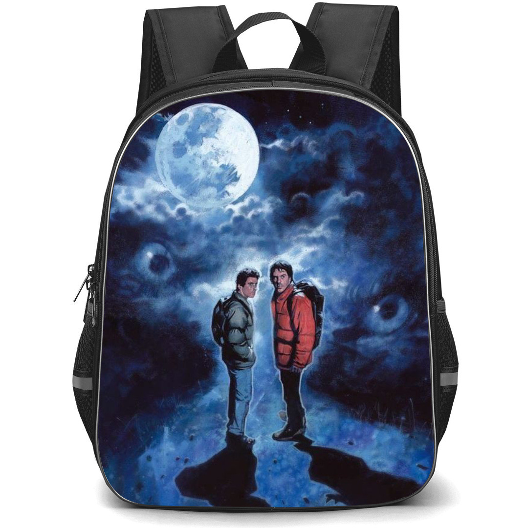 An American Werewolf In London Backpack StudentPack - David Kessler And Jack Goodman Portrait