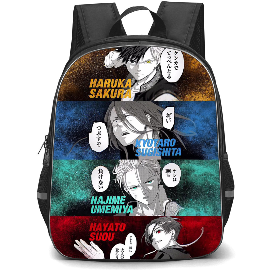 Wind Breaker Backpack School Bag StudentPack - Characters Manga Series Poster