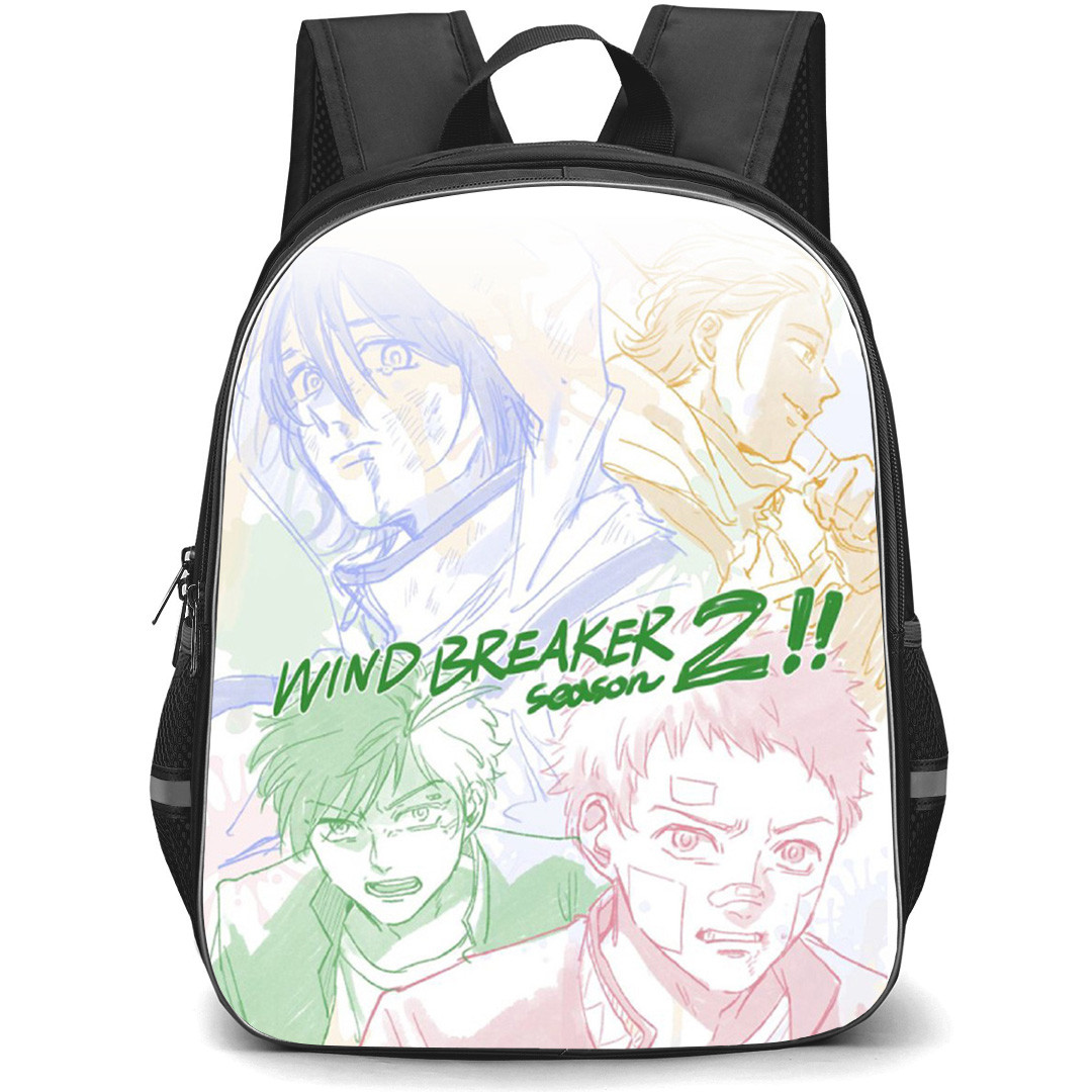 Wind Breaker Backpack School Bag StudentPack - Characters Season 2 Season Poster