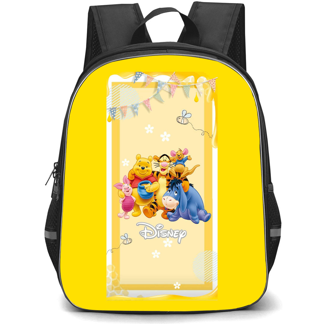 Winnie The Pooh School Backpack StudentPack - Characters Disney Logo