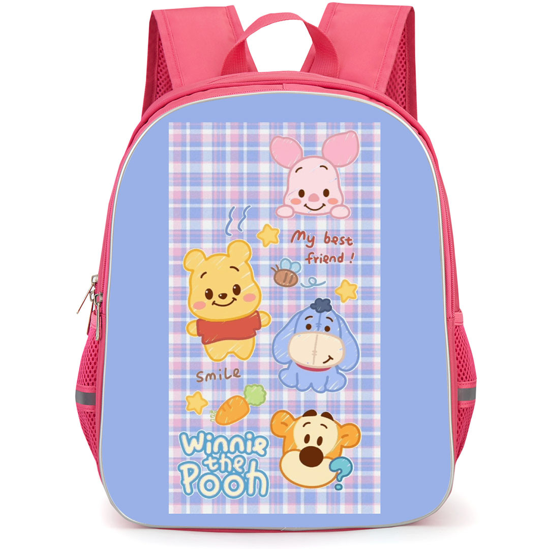 Winnie The Pooh School Backpack StudentPack - Characters My Best Friend