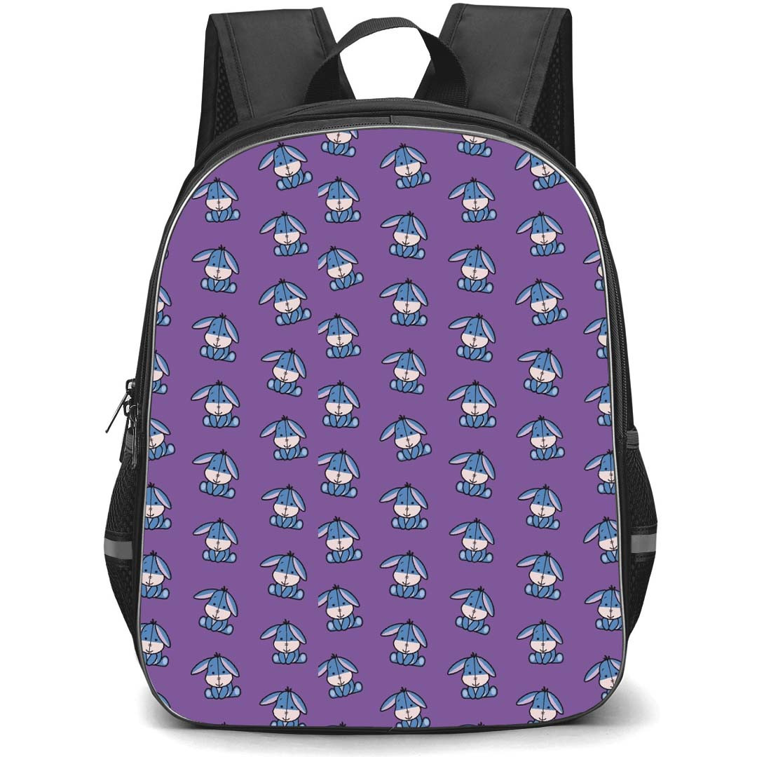 Winnie The Pooh Eeyore School Backpack StudentPack - Eeyore Chibi Pattern